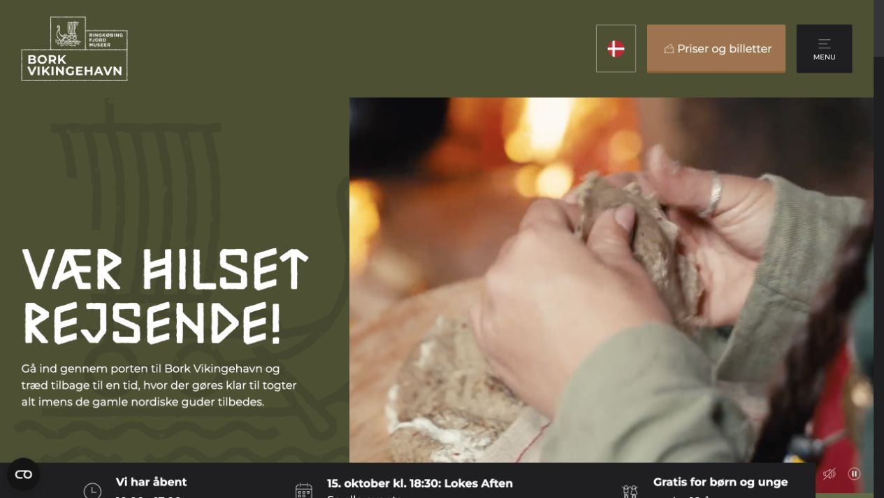 Ringkøbing Fjord Museer, website