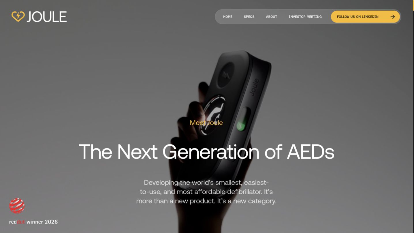 Joule, website